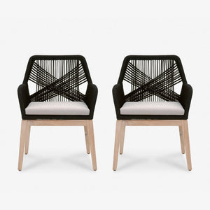 London Indoor / Outdoor Dining Arm Chair
