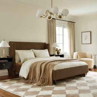Cariad Hand-Knotted Wool Moroccan Shag Rug