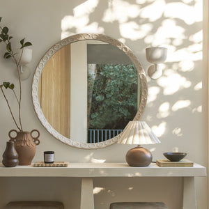 Correa Round Mirror