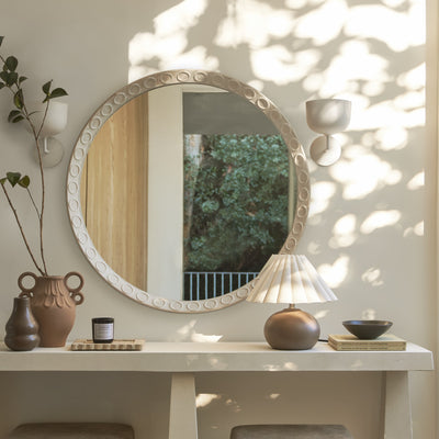 Correa Round Mirror
