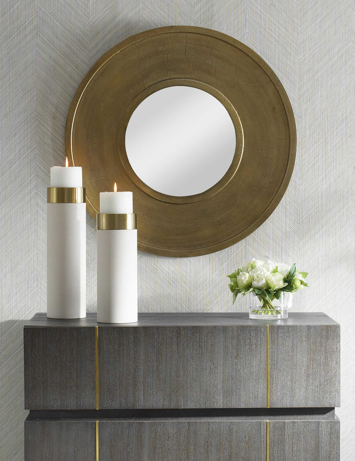 Colman Round Mirror