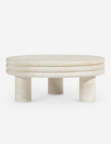 Cream Faux Travertine