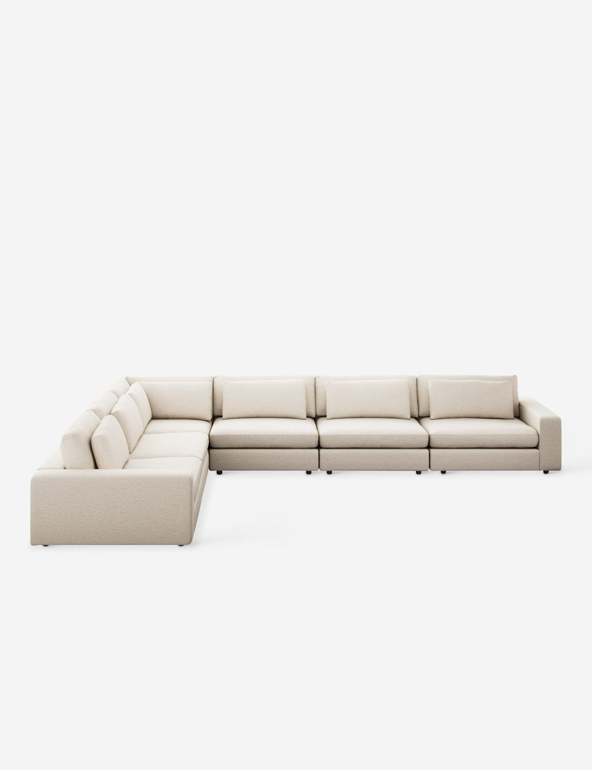 Creswell 6-Piece Corner Sectional Sofa
