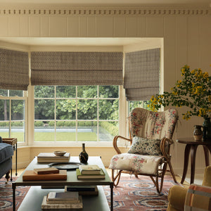 Haris Linen Roman Shade by Heidi Caillier