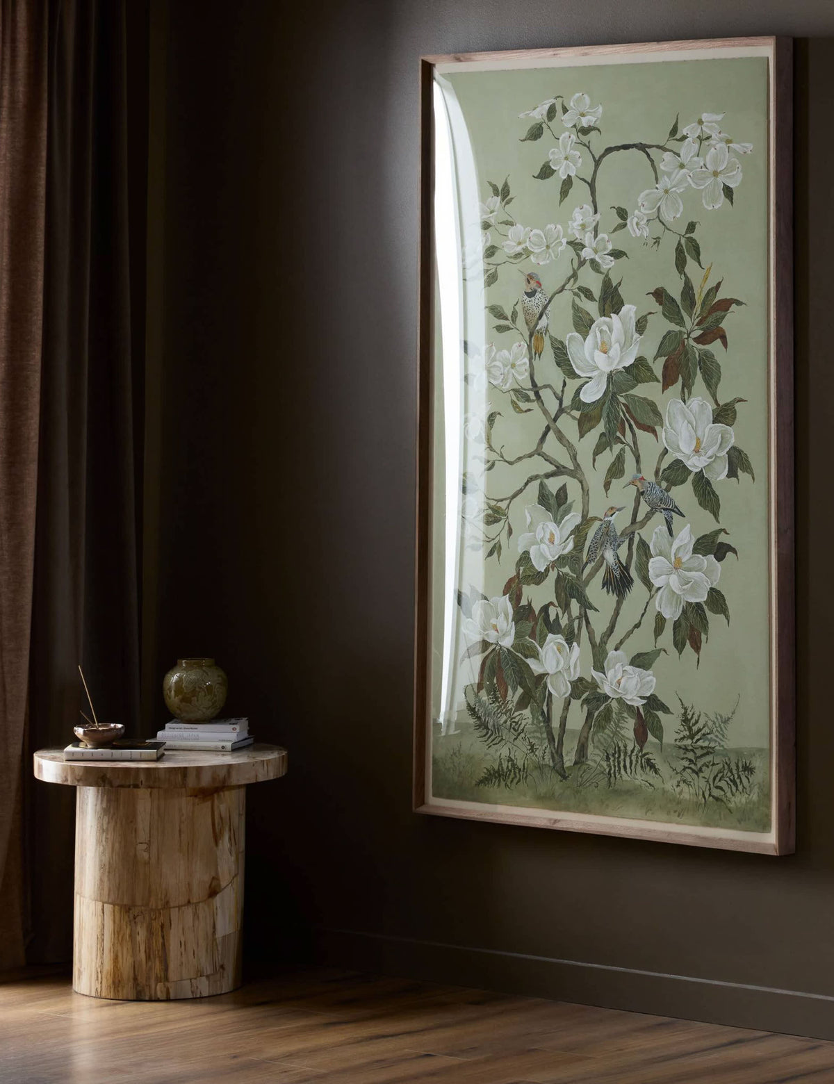 Green Chinoiserie Wall Art by Laurel-Dawn Latshaw
