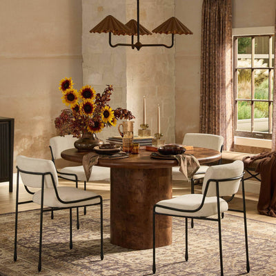 Malko Square Dining Table by Amber Lewis x Four Hands