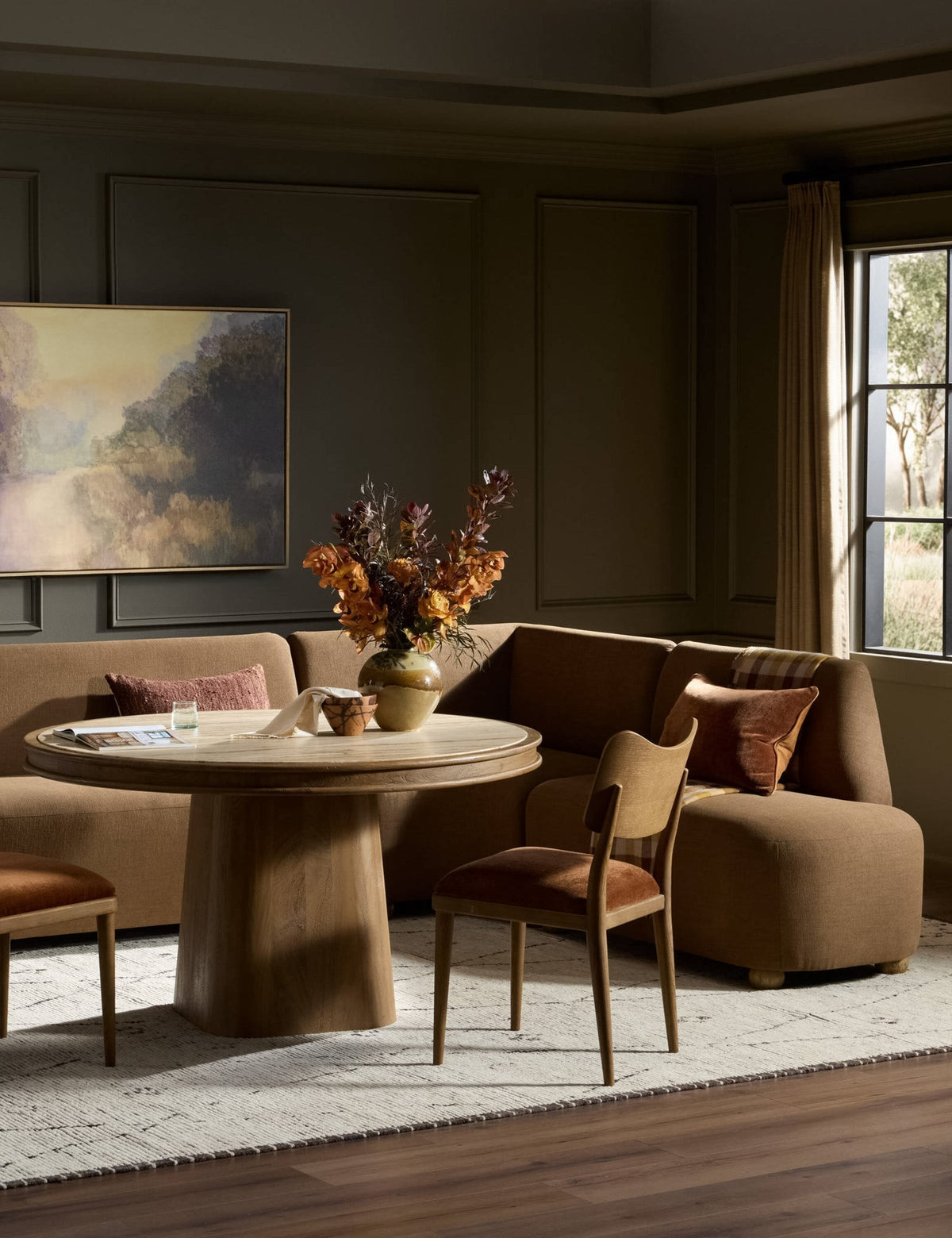 Monique Corner Dining Banquette