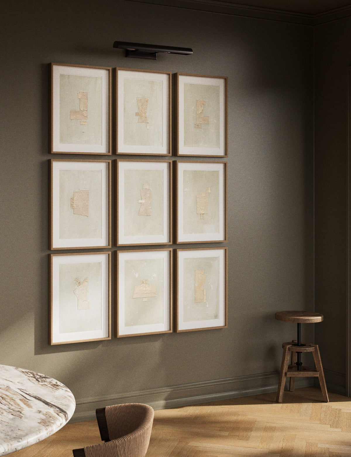 Galactic Wall Art (Set of 9) by Jade Dacay