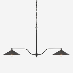 Brecken Linear Chandelier by Amber Lewis x Four Hands