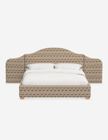 Ochre Blockprint Floral