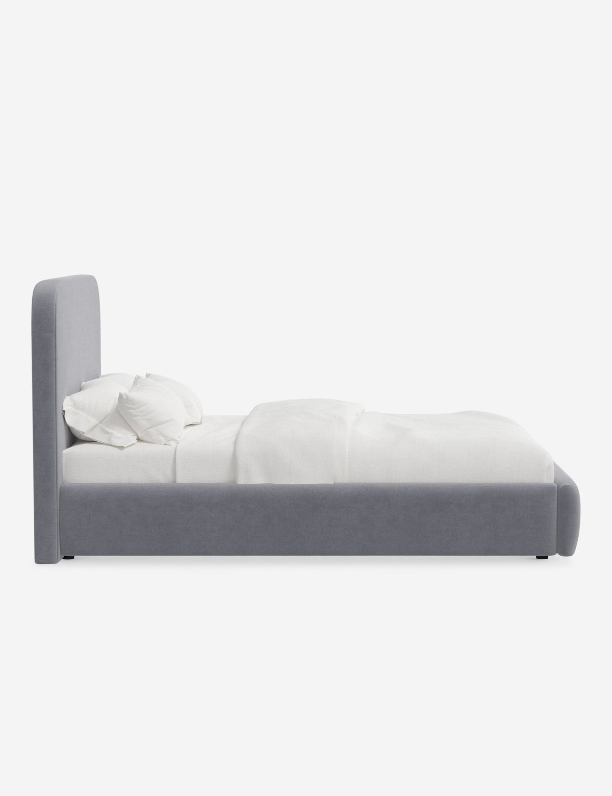Nabiha Tall Platform Bed