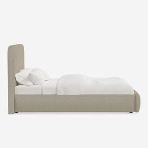 Nabiha Tall Platform Bed