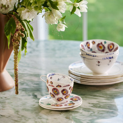 Midnight Flowers Dinnerware by Marni x Serax
