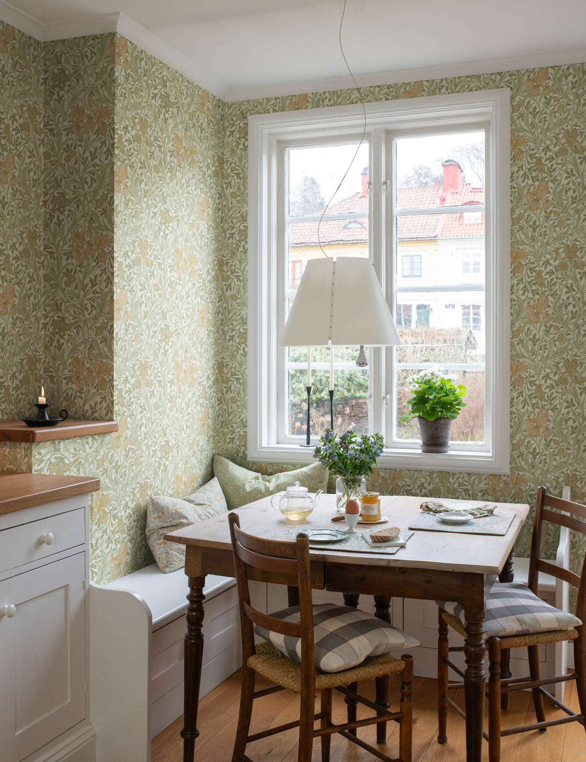 Iris Wallpaper by Morris & Co.