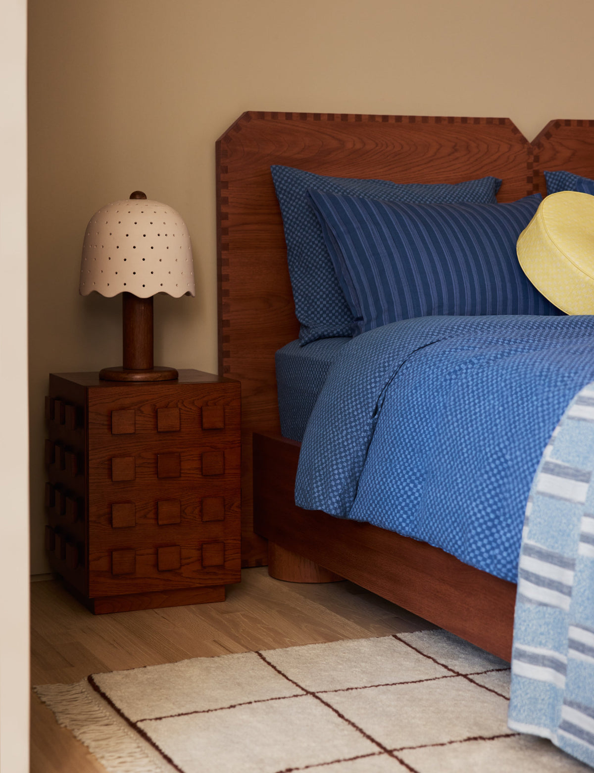 Kuvio Linen Cotton Duvet Cover by Sarah Sherman Samuel