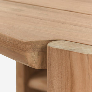 Alden Outdoor Round Coffee Table