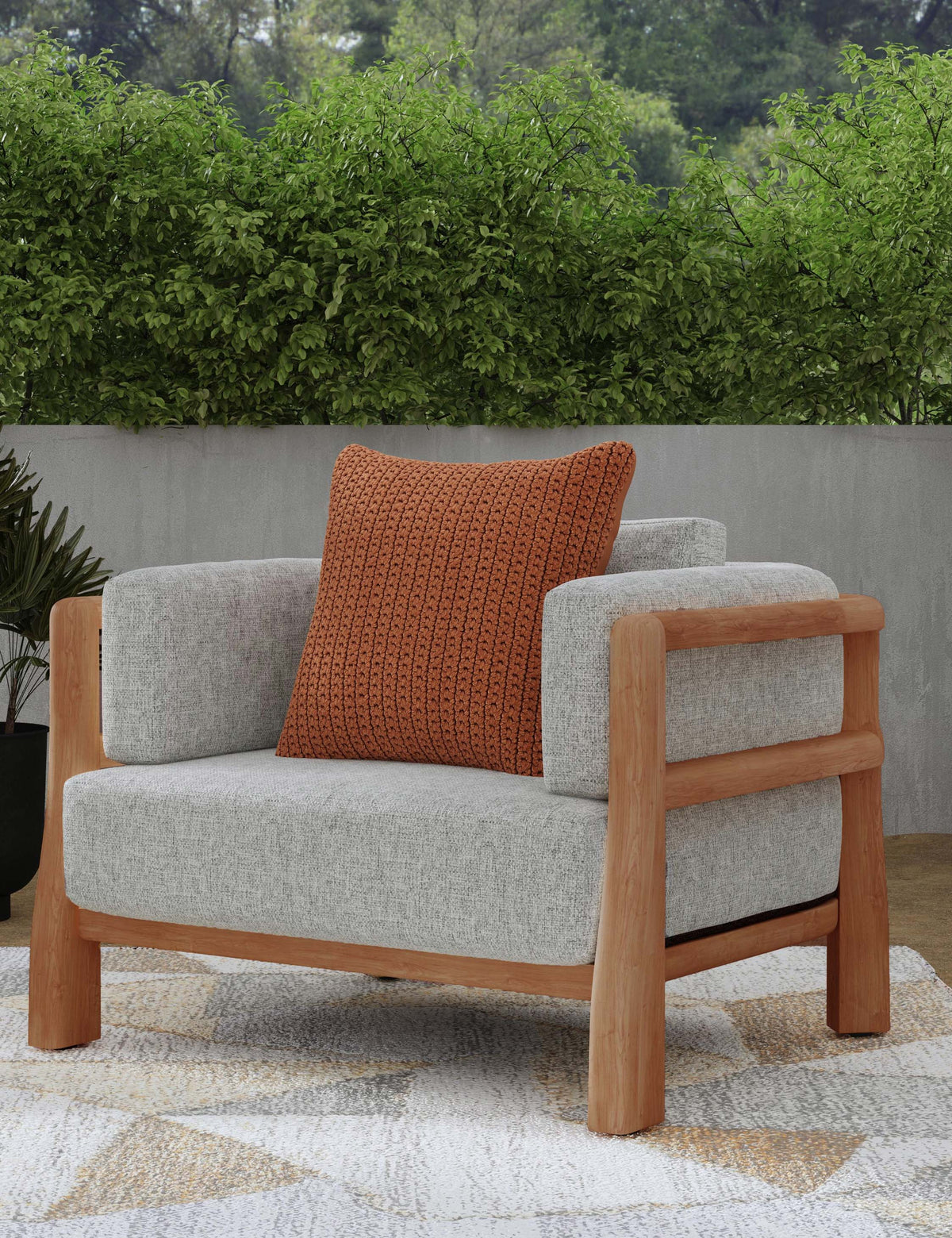 Alden Outdoor Accent Chair