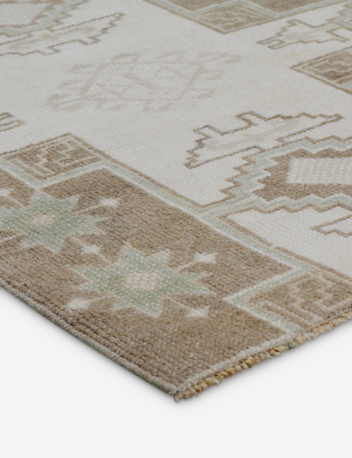 Vintage Turkish Hand-Knotted Wool Rug No. 436, 4' x 5'10"