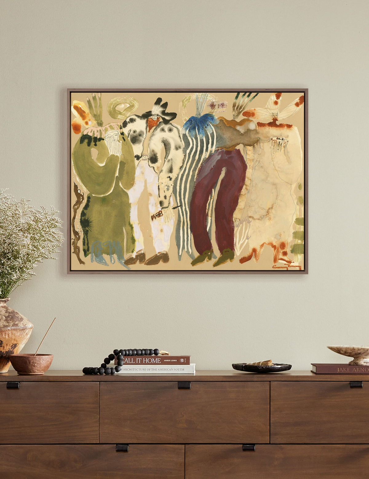 Dart Boy Wall Art by Caroline Pinney