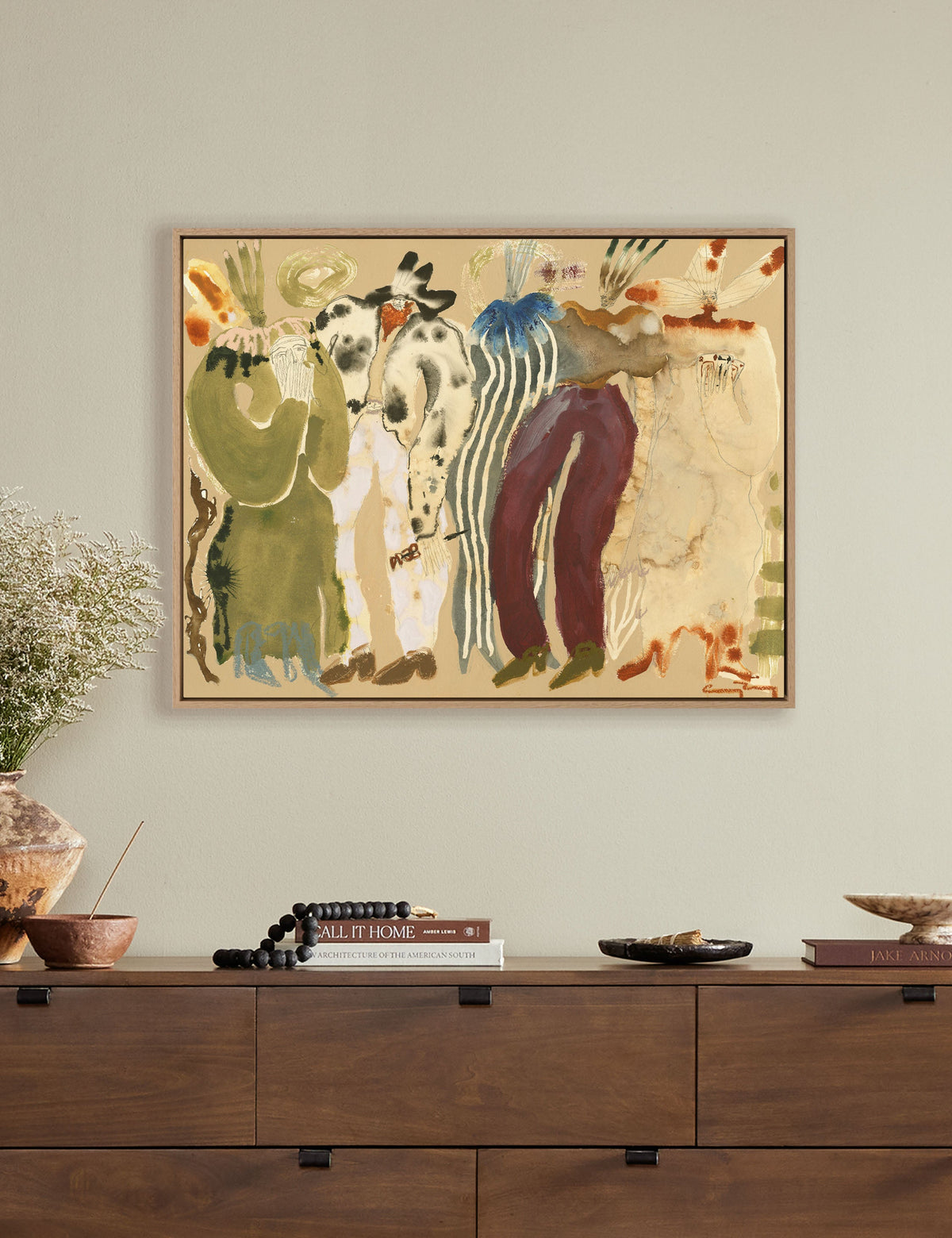 Dart Boy Wall Art by Caroline Pinney