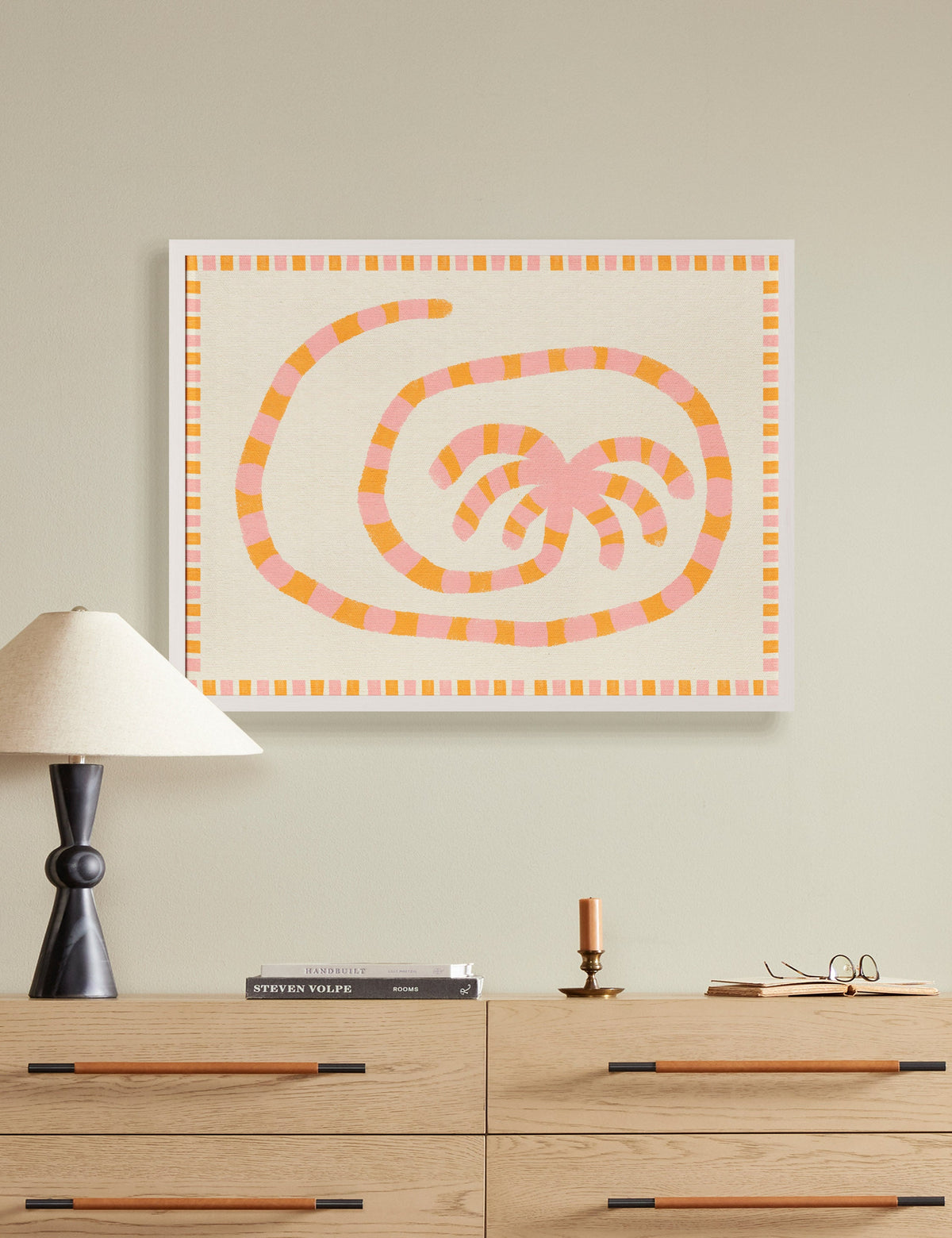 Swirl of Summer Palm by Shatha Al Dafai