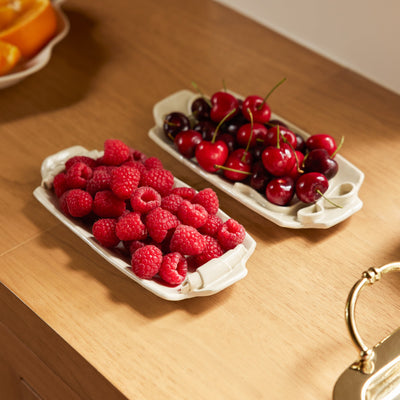 Bow Serving Dish by Stephanie Dawn Matthias