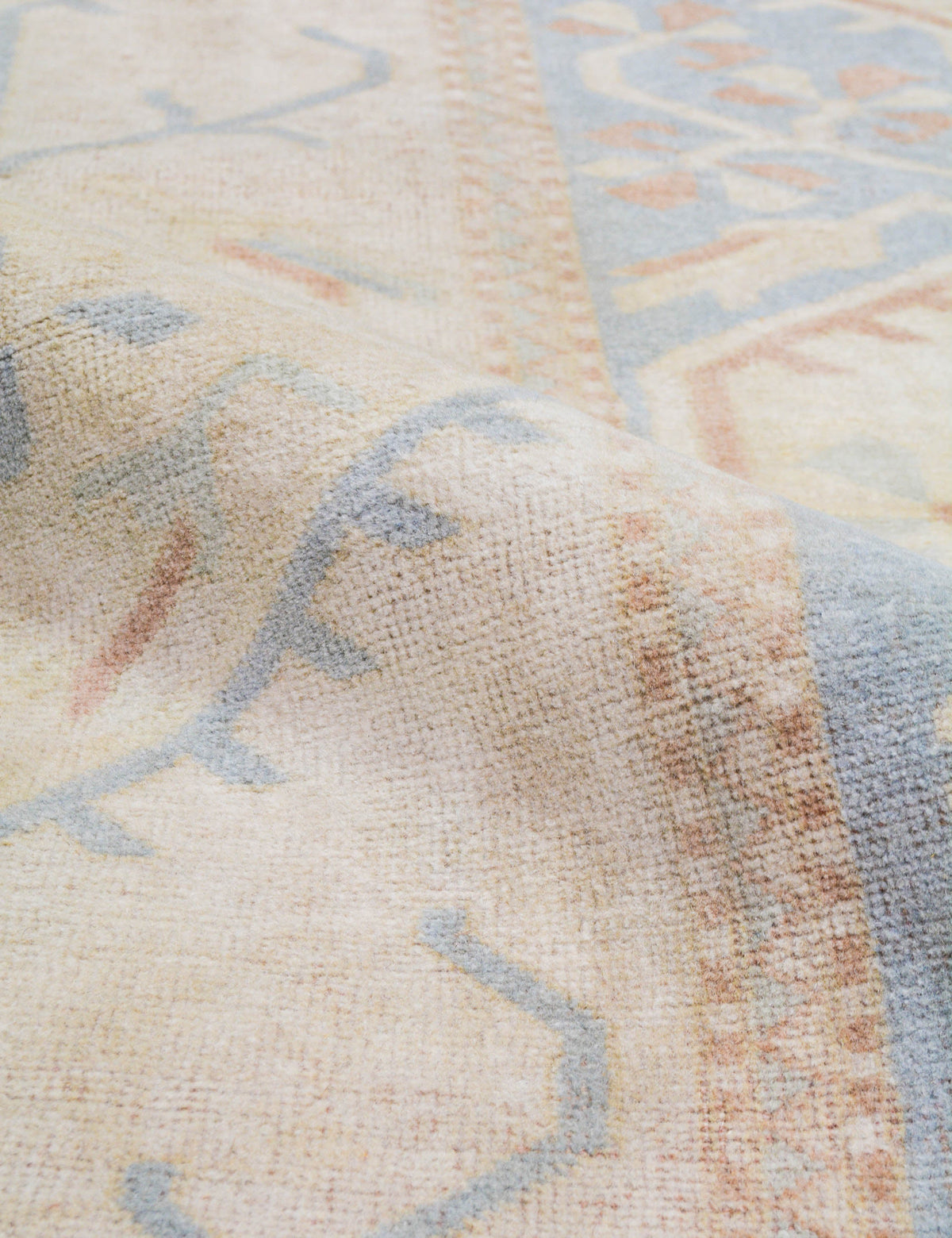 Vintage Turkish Hand-Knotted Wool Rug No. 467, 6' 4" x 9'