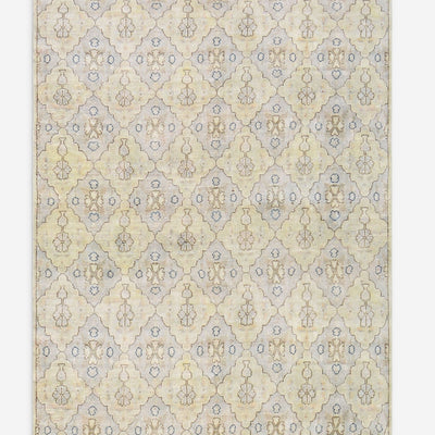 Vintage Turkish Hand-Knotted Wool Rug No. 513, 4' 10" x 7'