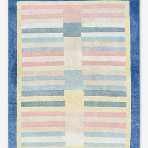 Vintage Turkish Hand-Knotted Wool Rug No. 521, 3' 10" X 5' 1"