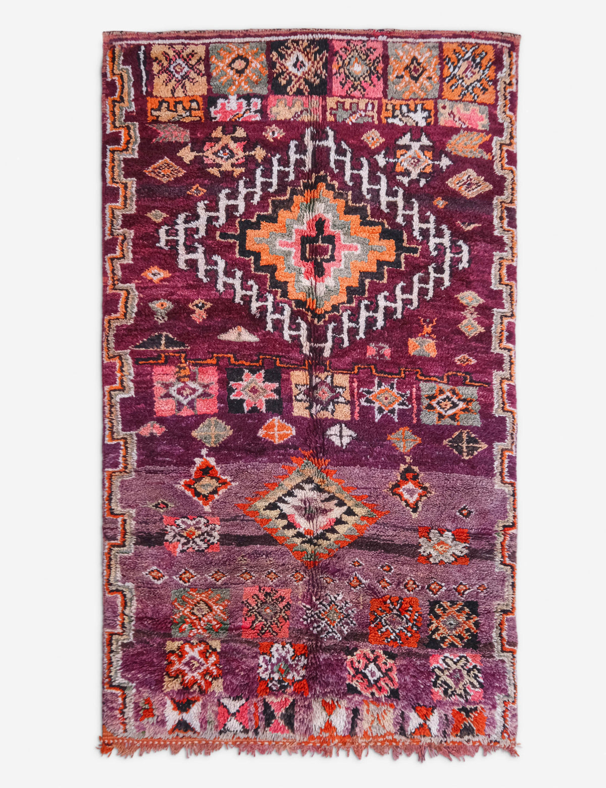 Vintage Moroccan Rug no. 94, 5'2" x 9'1"