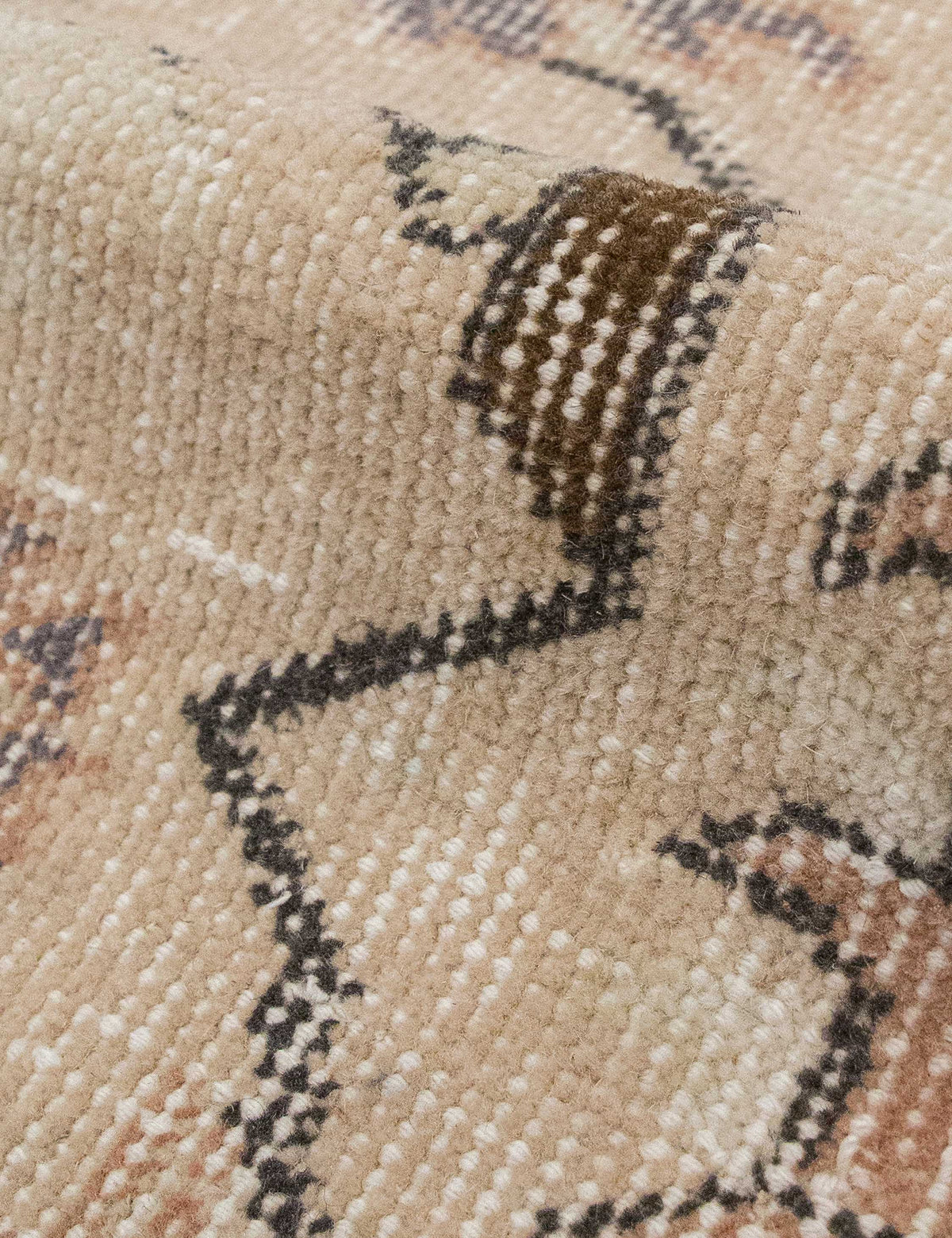 Vintage Turkish Hand-Knotted Wool Rug No. 539, 6'4" x 10'