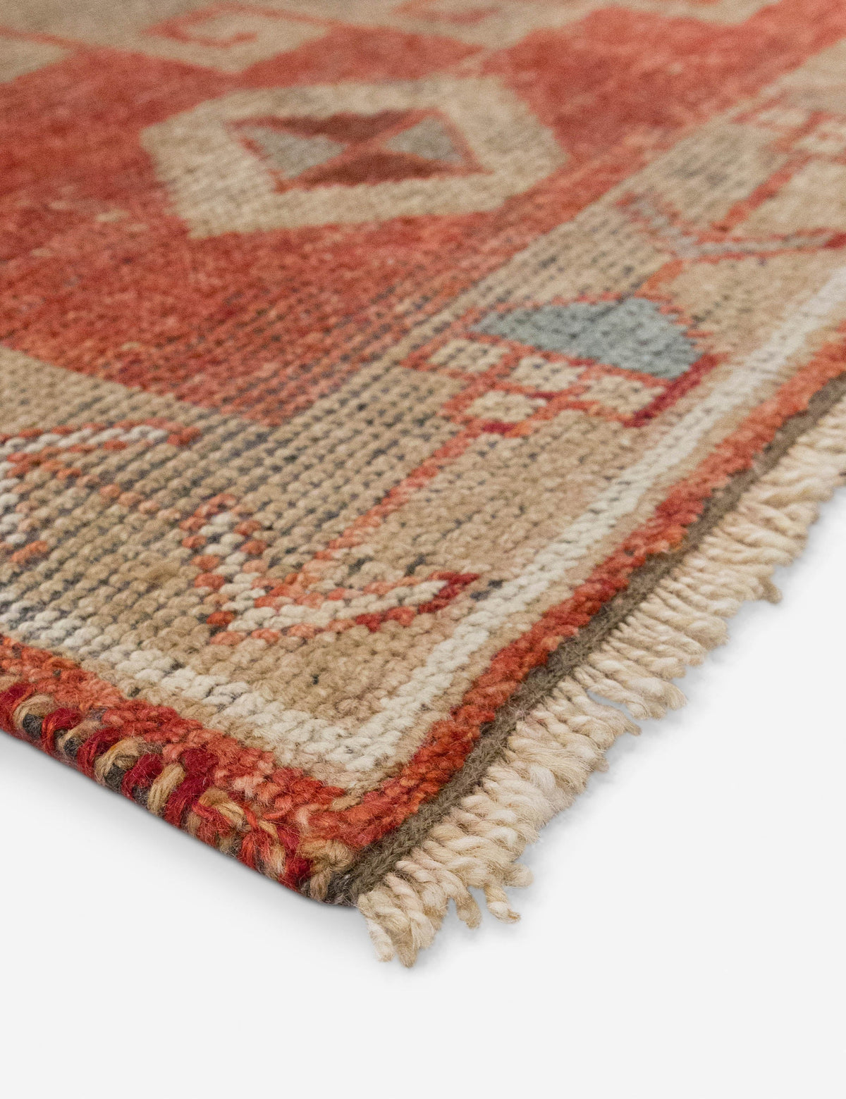Vintage Turkish Hand-Knotted Wool Runner Rug No. 301, 4' x 11'5"