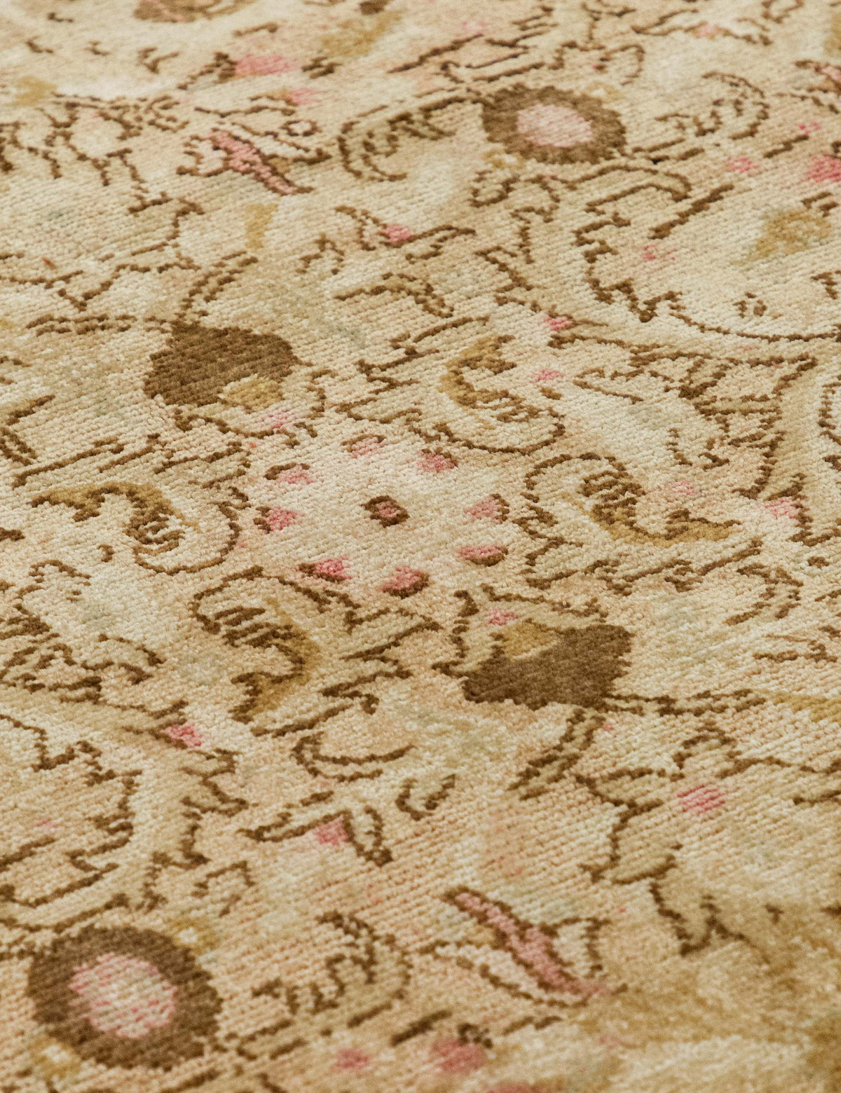 Vintage Turkish Hand-Knotted Wool Runner Rug No. 302, 5' x 13'6"