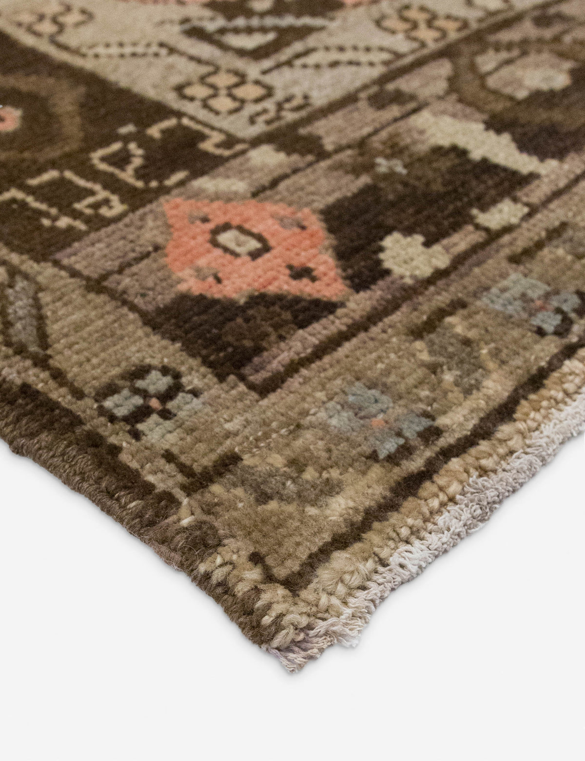 Vintage Turkish Hand-Knotted Wool Rug No. 561, 4'8" x 7'5"