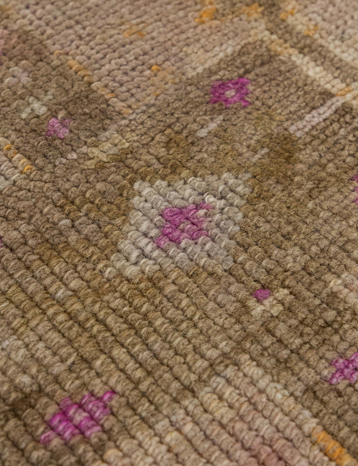 Vintage Turkish Hand-Knotted Wool Mini Rug No. 315, 1'6" x 3'3"