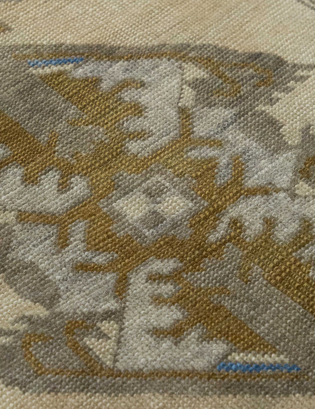 Vintage Turkish Hand-Knotted Wool Mini Rug No. 318, 1'7" x 2'8"