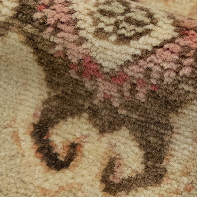 Vintage Turkish Hand-Knotted Wool Mini Rug No. 320, 1'6" x 3'4"