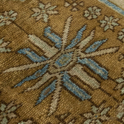 Vintage Turkish Hand-Knotted Wool Mini Rug No. 333, 1'4" x 2'9"