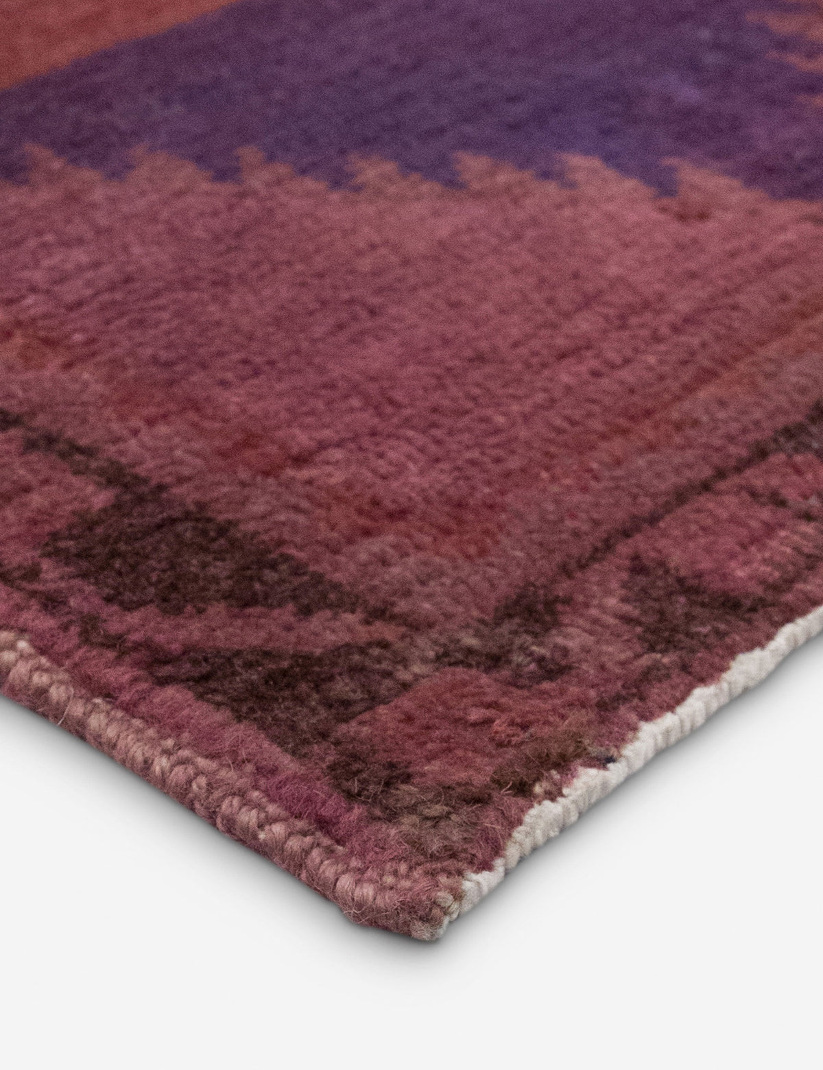 Vintage Turkish Hand-Knotted Wool Mini Rug No. 337, 1'5" x 2'4"