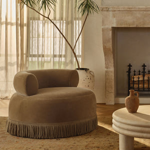 Lenny Swivel Chair by Button Atelier x Co.House Designs