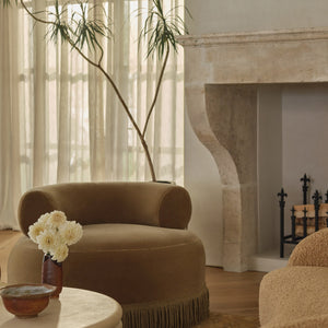 Lenny Swivel Chair by Button Atelier x Co.House Designs