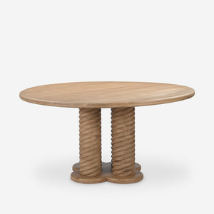Treccia Round Dining Table by Gillian Segal for Moe's