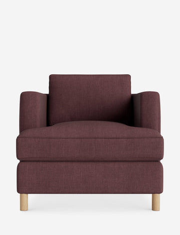 Oxblood Linen Weave