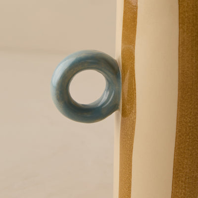 Bibbs Hand-Painted Vase