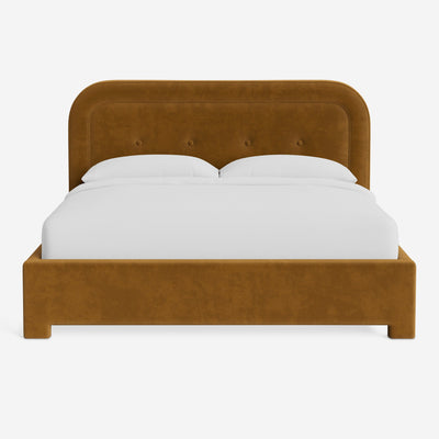 Chestnut Platform Bed by Heidi Caillier