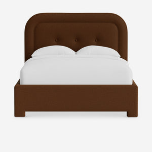 Chestnut Platform Bed by Heidi Caillier