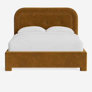Chestnut Platform Bed by Heidi Caillier