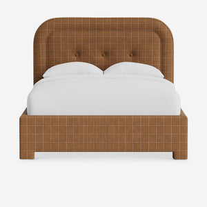Chestnut Platform Bed by Heidi Caillier