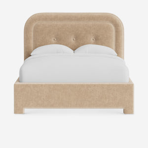 Chestnut Platform Bed by Heidi Caillier