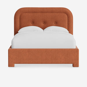 Chestnut Platform Bed by Heidi Caillier